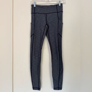 lululemon Gray Leggings size 4- EUC